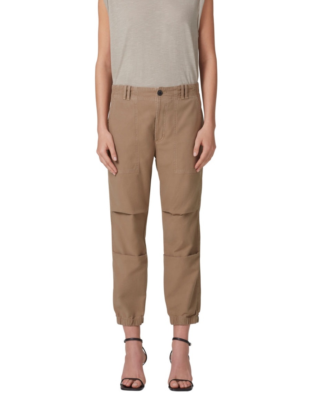 Citizens of Humanity Agni Utility Trousers Cocolette Size 26 Button Fly Pants